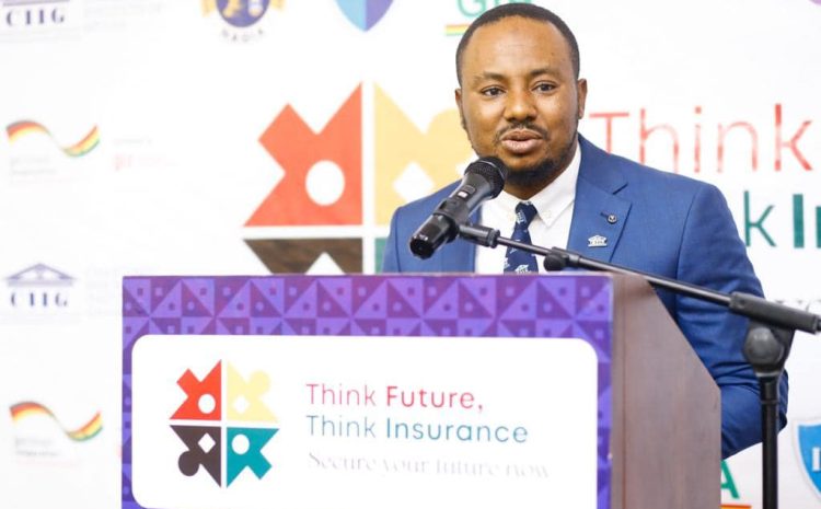  Abubakari Salifu speaks at Hilla Limman Techical University at Wa on Insurance Awareness