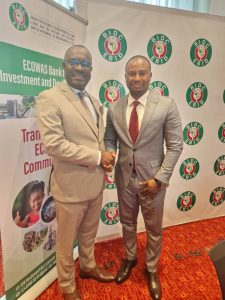 Salifu Abubakar Godmar Meets with Dr. George Donkor, President and Chairman of ECOWAS Bank of Investment and Development