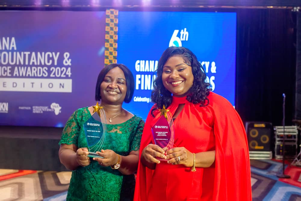 Priority Insurance Wins Double Awards at the Ghana Accountancy and Finance Awards 2024